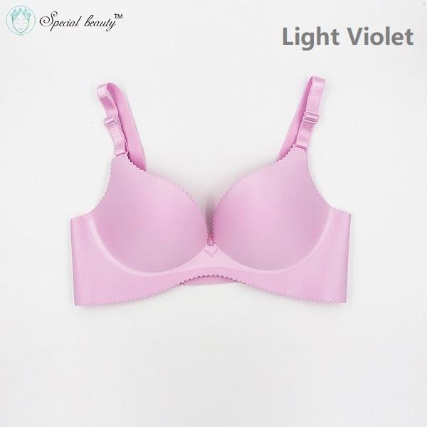 Special beauty!!!Free shipping!!!Super Push Up Smooth One-Piece Seamless Wireless Simple Seamless Nine colors Sexy Bra