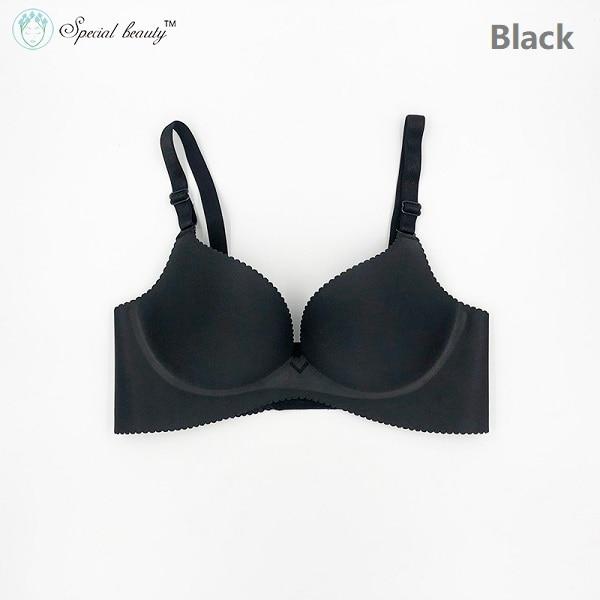 Special beauty!!!Free shipping!!!Super Push Up Smooth One-Piece Seamless Wireless Simple Seamless Nine colors Sexy Bra