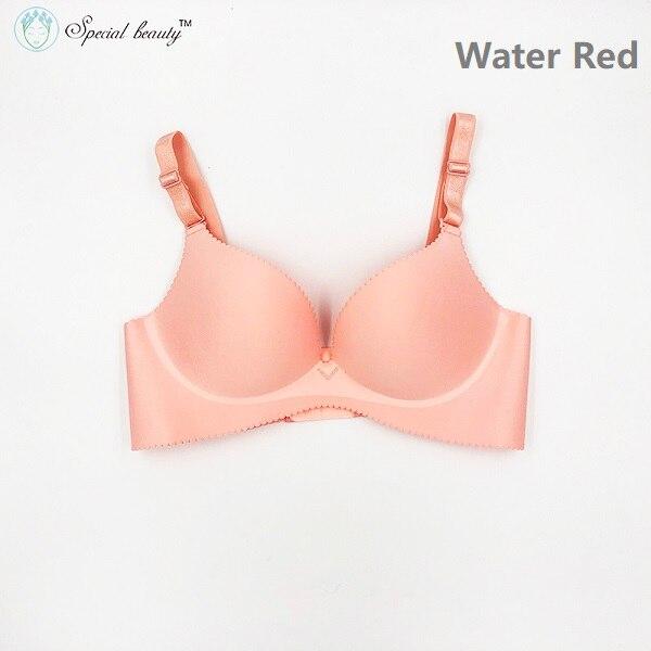 Special beauty!!!Free shipping!!!Super Push Up Smooth One-Piece Seamless Wireless Simple Seamless Nine colors Sexy Bra