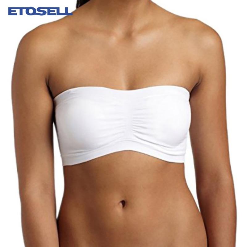 Unlined Strapless Bras for Women High Quality Seamless Elastic Anti-Emptied Sujetador Lingerie Sexy Bra BH Bralette Plus Size