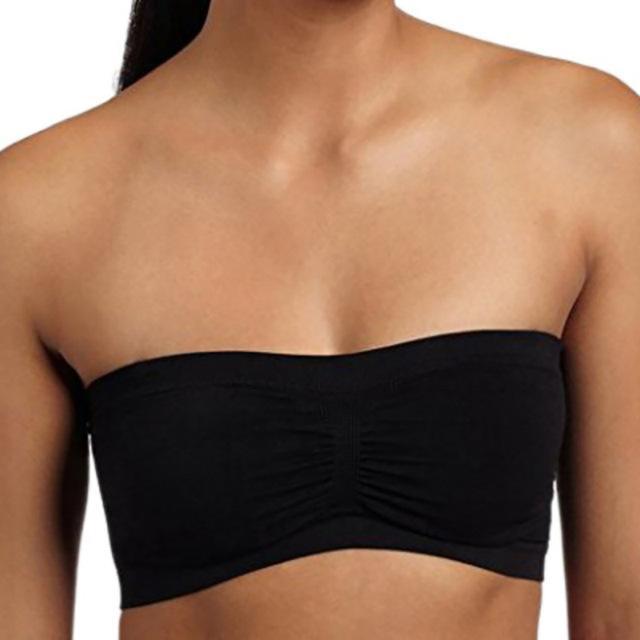 Unlined Strapless Bras for Women High Quality Seamless Elastic Anti-Emptied Sujetador Lingerie Sexy Bra BH Bralette Plus Size
