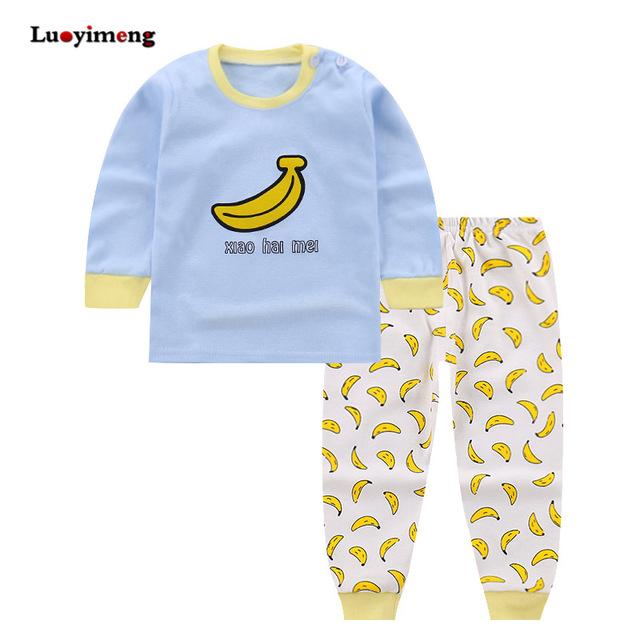 Kids Pajama Sets Boys Cartoon Pijamas Children Clothes Cotton Sleepwear Children's Pajamas Baby Girls Cute Pyjamas Clothing Suit