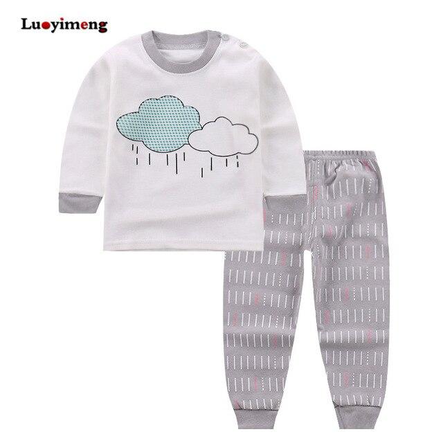 Kids Pajama Sets Boys Cartoon Pijamas Children Clothes Cotton Sleepwear Children's Pajamas Baby Girls Cute Pyjamas Clothing Suit