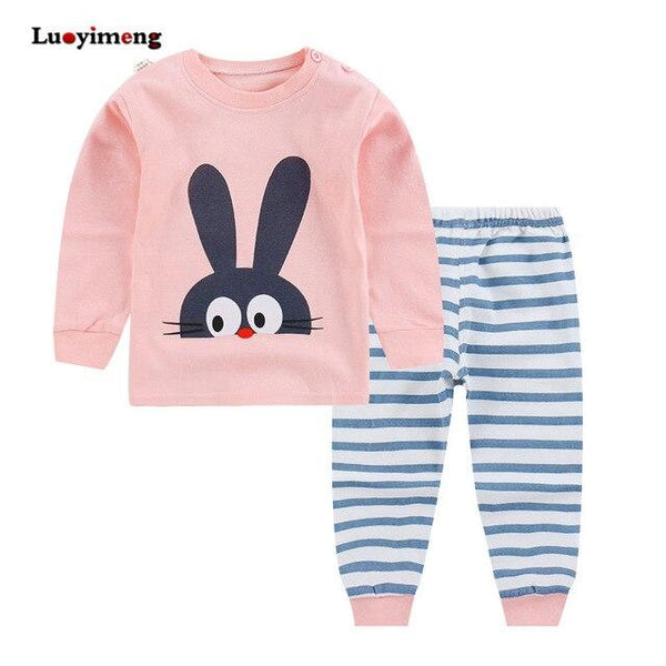 Kids Pajama Sets Boys Cartoon Pijamas Children Clothes Cotton Sleepwear Children's Pajamas Baby Girls Cute Pyjamas Clothing Suit