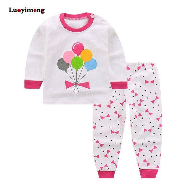 Kids Pajama Sets Boys Cartoon Pijamas Children Clothes Cotton Sleepwear Children's Pajamas Baby Girls Cute Pyjamas Clothing Suit