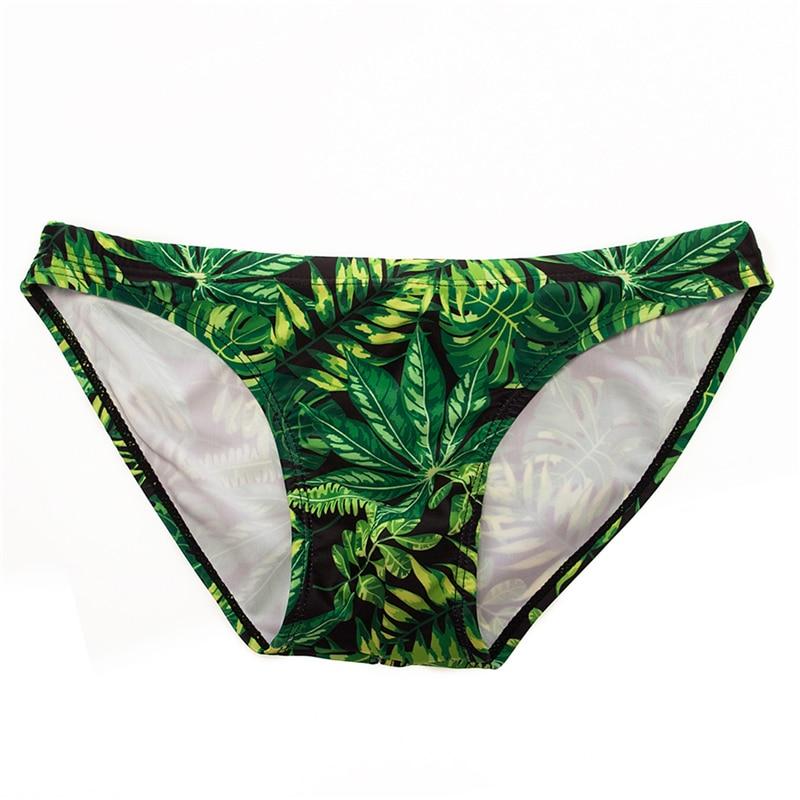 new men's swimming trunks triangular briefs swimwear low waist sexy bikini wear pool shorts bathing suit repellent