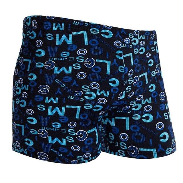 Multi Prints Men Elastic Swimming Trunk Swimwear Beach Swim Sport Short Briefs Surfing Summer Swimsuit Boxer Shorts Bathing Suit