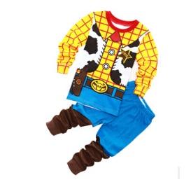 2017 Autumn&winter Baby Boys Girls Sleepwears Suits Lovely Gilr Pajamas Children Pyjamas Girls Cartoon Pijamas Kids Clothing Set