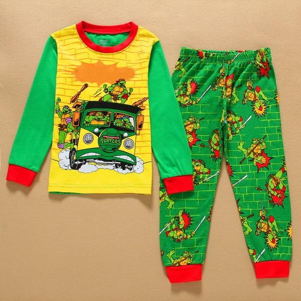 2017 Autumn&winter Baby Boys Girls Sleepwears Suits Lovely Gilr Pajamas Children Pyjamas Girls Cartoon Pijamas Kids Clothing Set