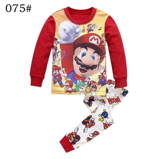 New Arrival Toddler Boy Clothes Set Buzz Lightyear Kids Pajamas Set Cartoon Children's pyjama T-shirt + Pants Boy Clothing Set