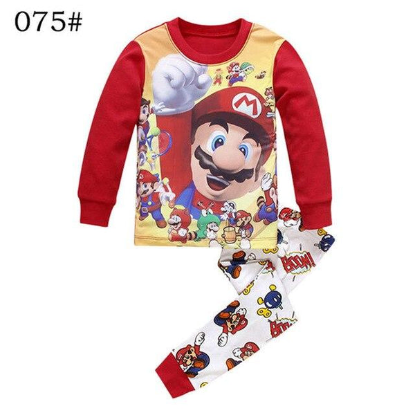 New Arrival Toddler Boy Clothes Set Buzz Lightyear Kids Pajamas Set Cartoon Children's pyjama T-shirt + Pants Boy Clothing Set