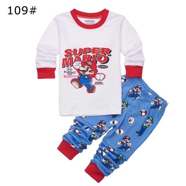 New Arrival Toddler Boy Clothes Set Buzz Lightyear Kids Pajamas Set Cartoon Children's pyjama T-shirt + Pants Boy Clothing Set