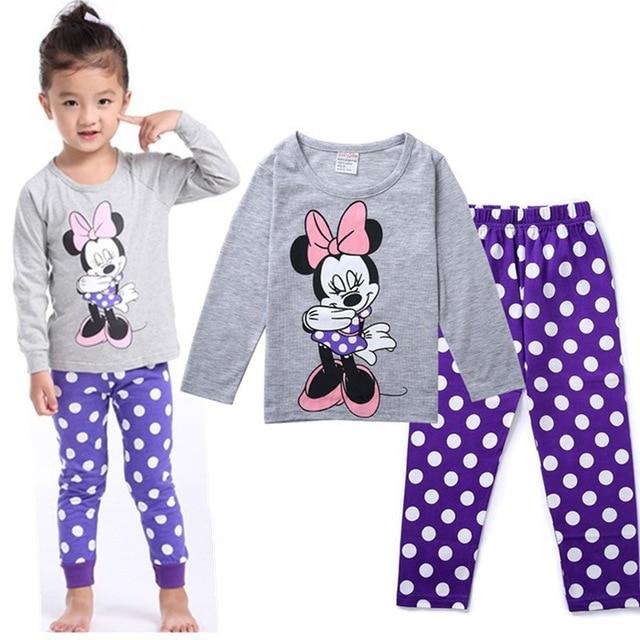 kids girls pajamas sets Snow White Princess pyjamas kids pijama infantil sleepwear home clothing cartoon Baby pijama 2-7Y ERTYQ3