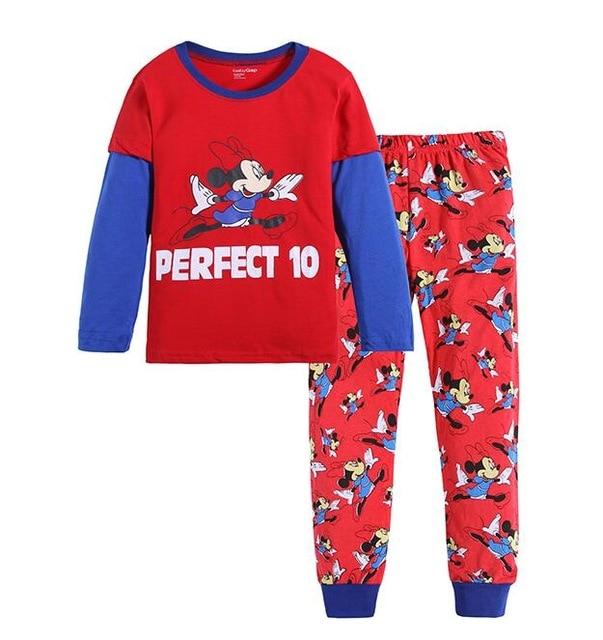 Children's Pajamas Cotton Pajamas For Girls Boys Pyjamas Cartoon Baby Sleepwear Kids Pajama nightclothes Sets Free Ship MXSF86