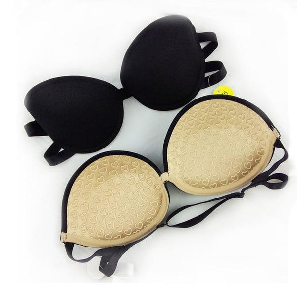 Japanese Style Strapless Invisible Half Cup Sexy Push Up Bra Underwear Wedding Dress Small Breasts Seamless Anti-skid Bralette