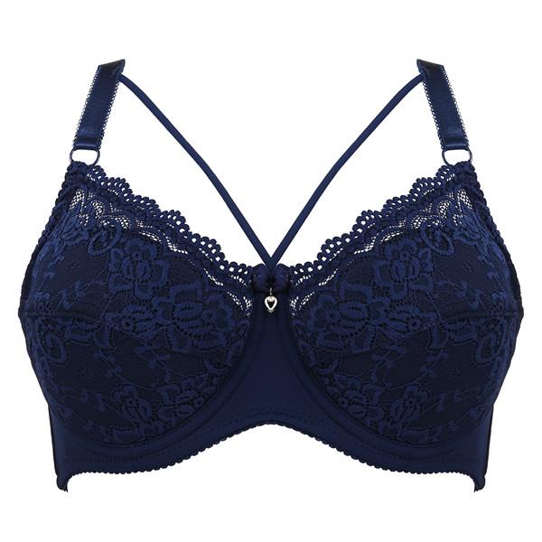 Plus Size C D E Cup Bra Sexy Push Up Brassiere Fashion Soft Lace Bra 3/4 Large Thin Female Lingerie Deep V Sexy Bras For Women