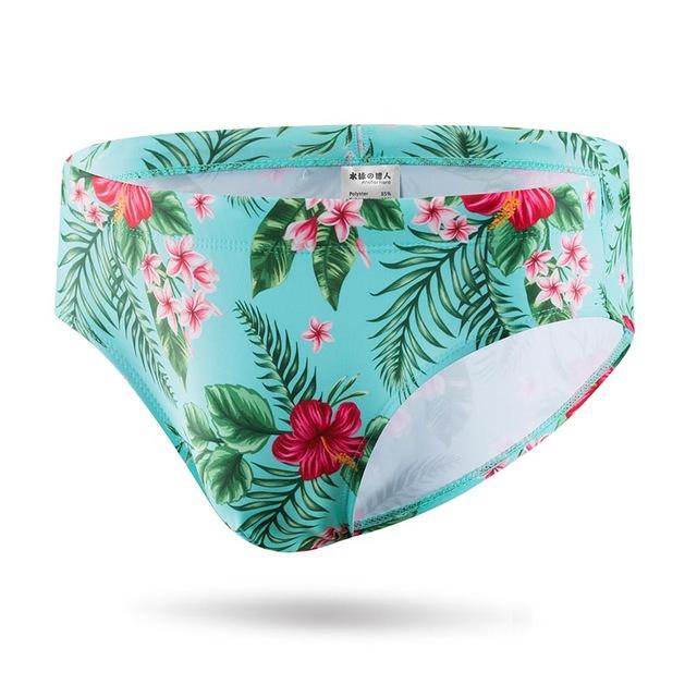 Men's bathing suit wear pool shorts sexy swimwear swimming trunks bikini maillot de bain low waist swimsuit briefs