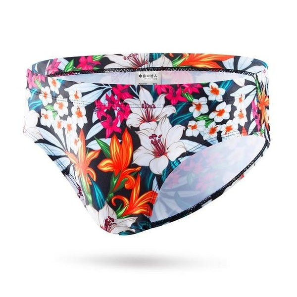 Men's bathing suit wear pool shorts sexy swimwear swimming trunks bikini maillot de bain low waist swimsuit briefs