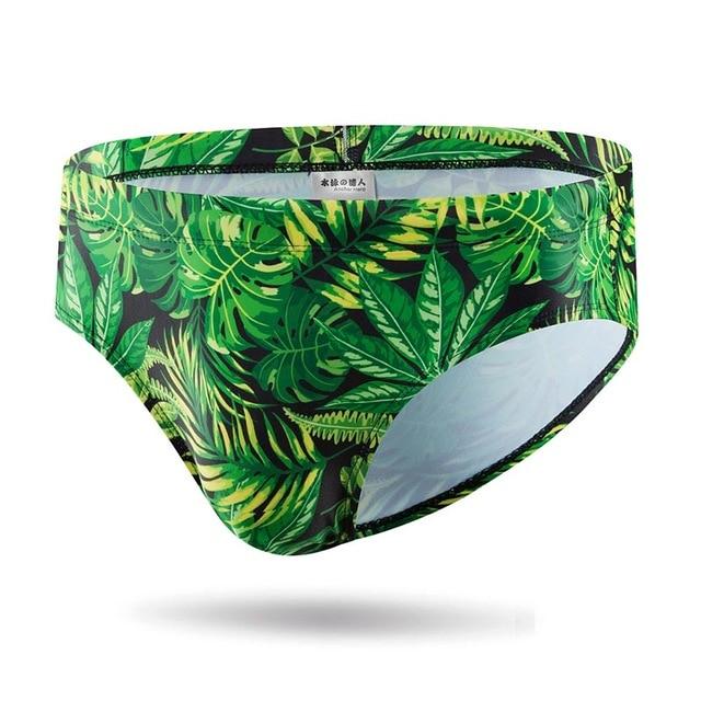 Men's bathing suit wear pool shorts sexy swimwear swimming trunks bikini maillot de bain low waist swimsuit briefs