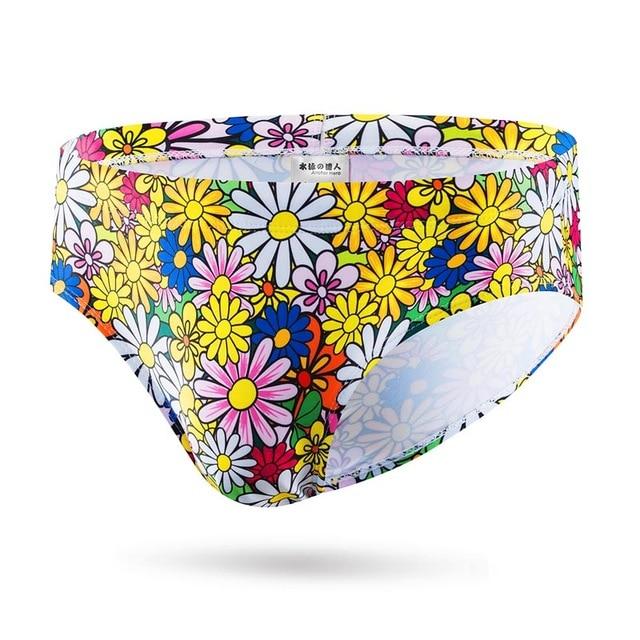 Men's bathing suit wear pool shorts sexy swimwear swimming trunks bikini maillot de bain low waist swimsuit briefs