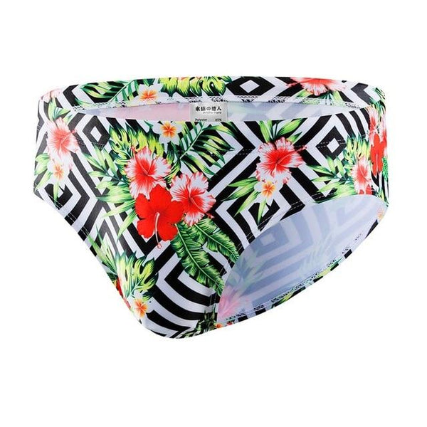 Men's bathing suit wear pool shorts sexy swimwear swimming trunks bikini maillot de bain low waist swimsuit briefs