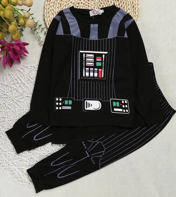 Marvel Avengers Pajamas Boy Clothing Set Spiderman Captain America Thor Hulk Ironman Sleepwear Long Sleeve Pyjamas set Boys Kid