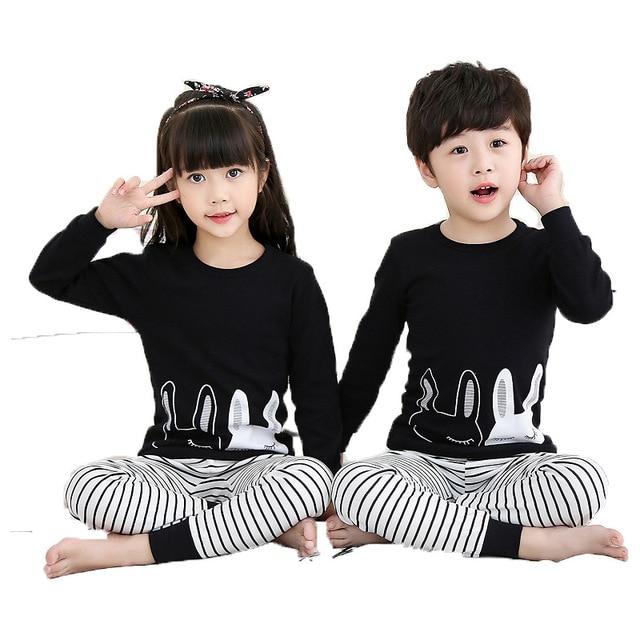 Autumn Boys Night Suit Pyjamas Kids Baby Sleepwear Long Sleeve Christmas Pajamas Set Baby Girl Clothes Children Pijamas Infantil