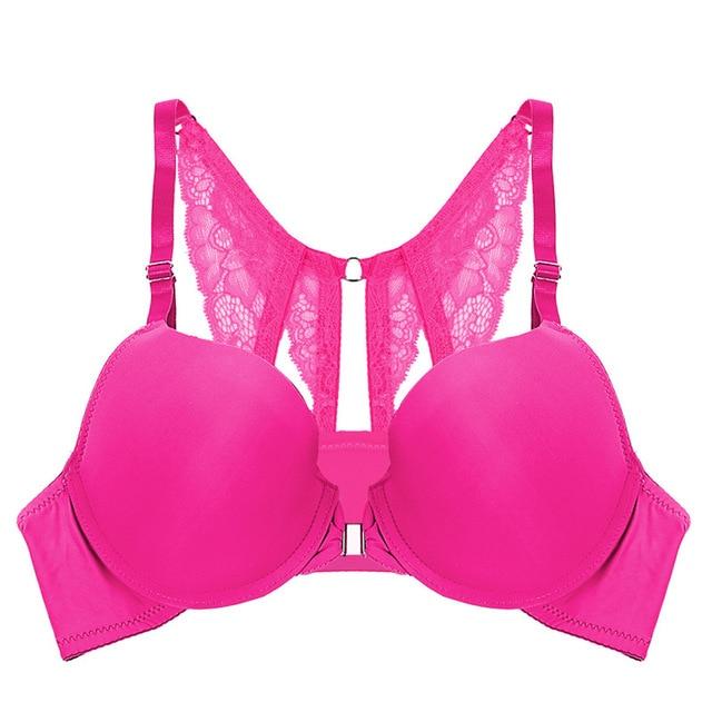 Fashion Sexy Bra Super Push Up Bra Front Closure  Bras For Women Butterfly Racerback Brassiere Small Breast Push Up Biustono Hot