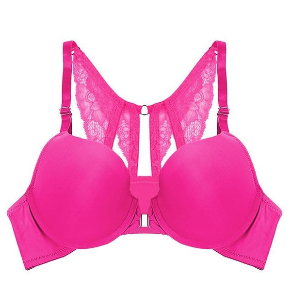 Fashion Sexy Bra Super Push Up Bra Front Closure  Bras For Women Butterfly Racerback Brassiere Small Breast Push Up Biustono Hot