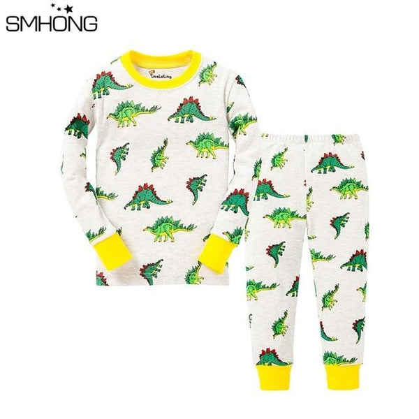 Brand New High Quality Boys and Girls Fashion Strawberry Cartoon Pajamas Sets Boys Pyjamas Girls Pajama Pijama for Kids 1-8 Year