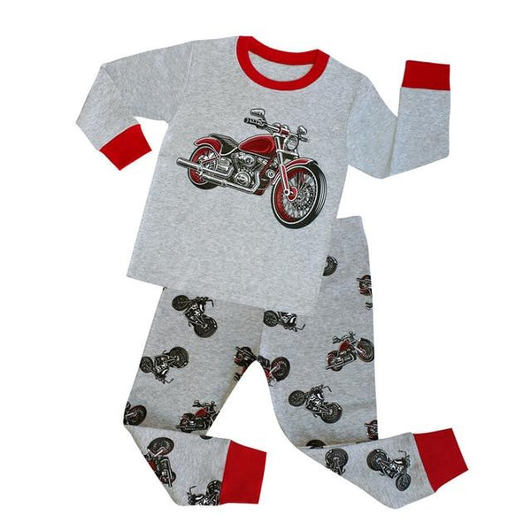 Brand New High Quality Boys and Girls Fashion Strawberry Cartoon Pajamas Sets Boys Pyjamas Girls Pajama Pijama for Kids 1-8 Year