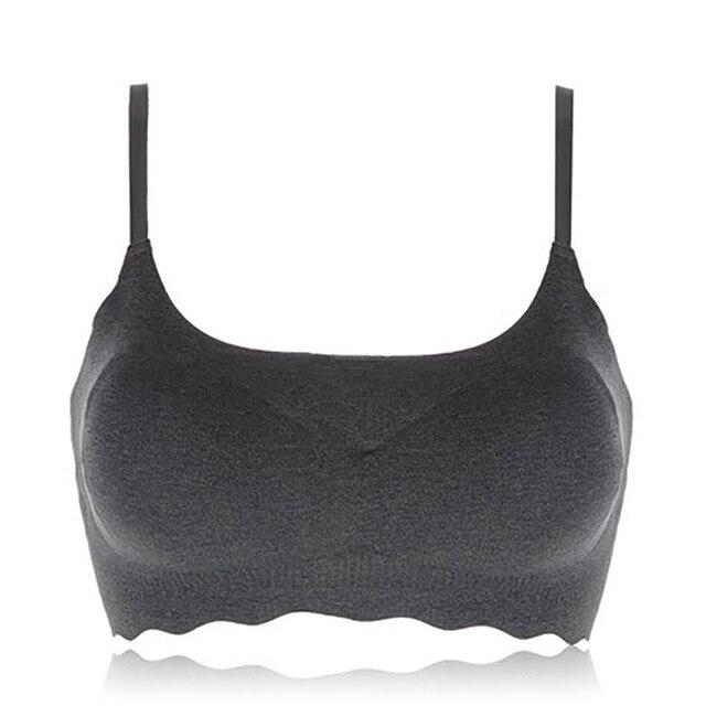 Padded Bras for Women Sleeping Bra Seamless Lingerie Push Up Bralette Removable Padding Shakeproof Fitness Female Underwear #D