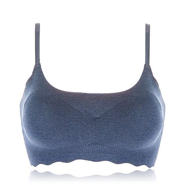 Padded Bras for Women Sleeping Bra Seamless Lingerie Push Up Bralette Removable Padding Shakeproof Fitness Female Underwear #D