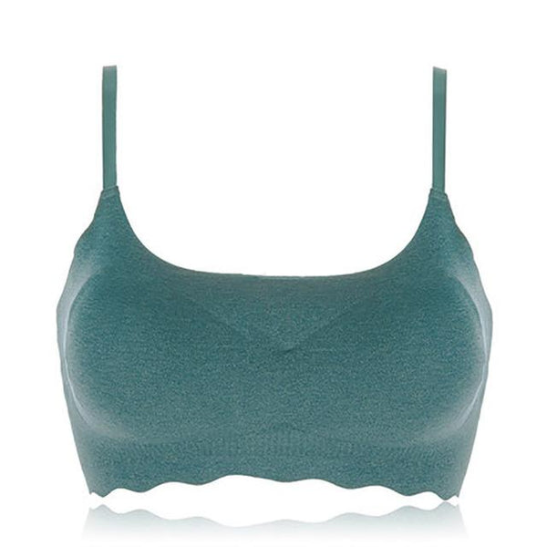 Padded Bras for Women Sleeping Bra Seamless Lingerie Push Up Bralette Removable Padding Shakeproof Fitness Female Underwear #D