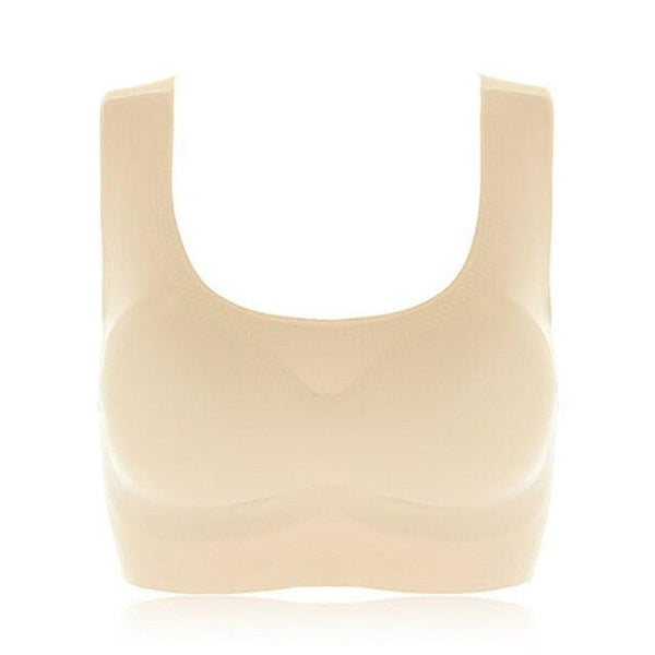 Padded Bras for Women Sleeping Bra Seamless Lingerie Push Up Bralette Removable Padding Shakeproof Fitness Female Underwear #D