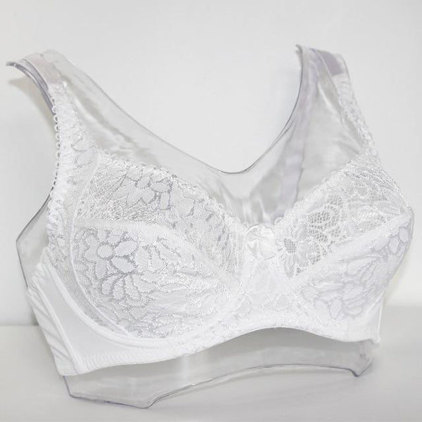 Womens Lager Bosom Perspective Lace Bras Underwired Sexy Lingerie Embroidery Floral Bralette BH Plus Size Brassiere B C D DD E F