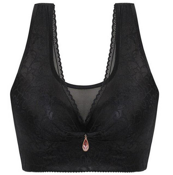 OUDOMILAI Large Size Bra bralette Push Up Bras For Women Underwear Lace Sexy Vest Bra Big Size lingerie Plus Brassiere C D Bh