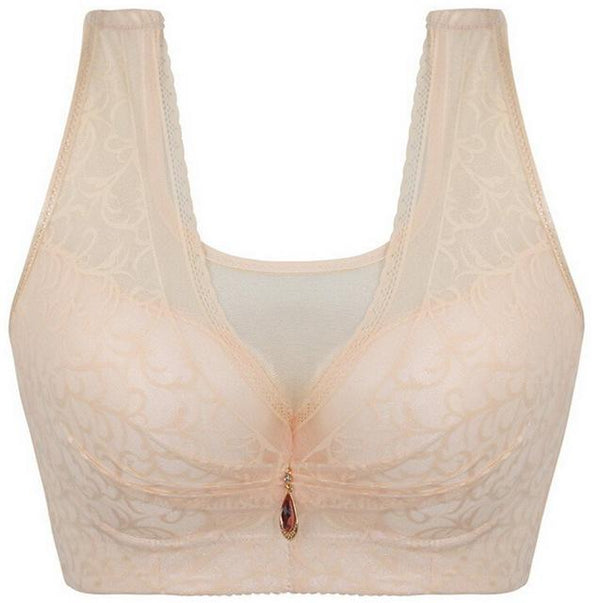 OUDOMILAI Large Size Bra bralette Push Up Bras For Women Underwear Lace Sexy Vest Bra Big Size lingerie Plus Brassiere C D Bh