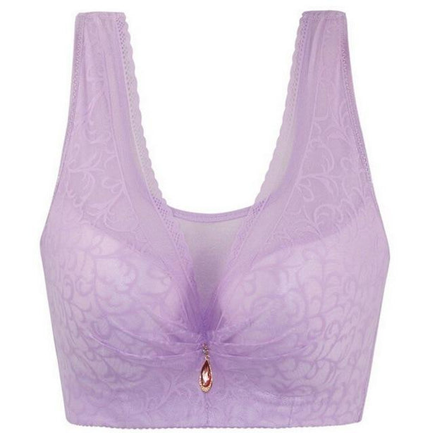 OUDOMILAI Large Size Bra bralette Push Up Bras For Women Underwear Lace Sexy Vest Bra Big Size lingerie Plus Brassiere C D Bh