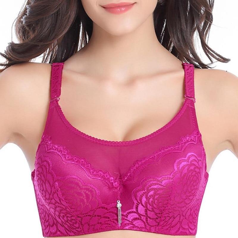 thin cup breathable mesh push up bra 3/4 cup new fashion sexy  women underwear brassiere Gather modis bralette lingerie