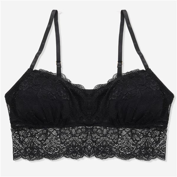 Hot Sexy Lace Floral Bralette Bras Lingerie Seamless Wireless One Piece Push Up Bras For Women Underwear Tops Demi Girls Bra