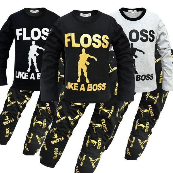 2019 Kids Clothes Boys Pijamas Battle Victory Royale Pyjamas Big Boys Christmas Pajamas Clothing Girls Homewear Sets Sleepwear