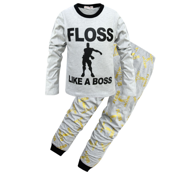 2019 Kids Clothes Boys Pijamas Battle Victory Royale Pyjamas Big Boys Christmas Pajamas Clothing Girls Homewear Sets Sleepwear