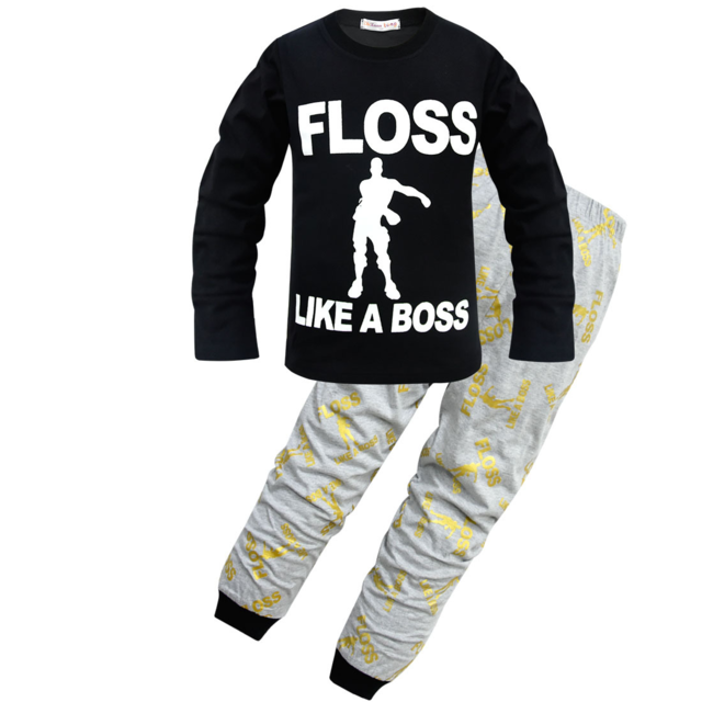 2019 Kids Clothes Boys Pijamas Battle Victory Royale Pyjamas Big Boys Christmas Pajamas Clothing Girls Homewear Sets Sleepwear