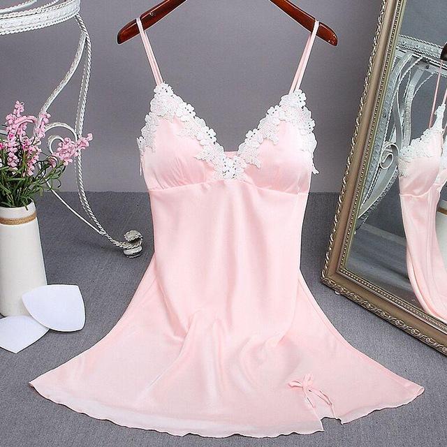 Sexy Black Women Robe Nightwear Nightdress Nighty Mini Nightgown Suspender Skirt Sleepwear Rayon Sleeveless For Female M-XXL