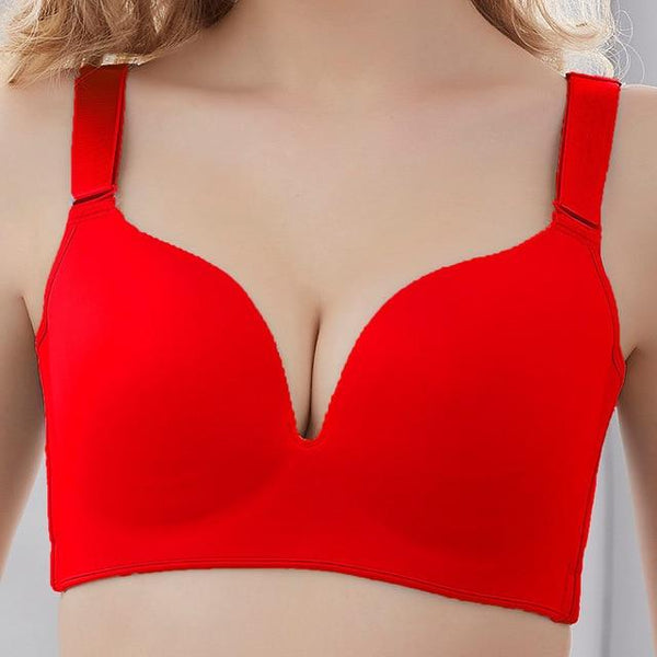 Sexy Plus Size Bras For Women Seamless Bra push up Lingerie Large Size Bralette Big Ultrathin Cup Brassiere Underwear Intimate#D