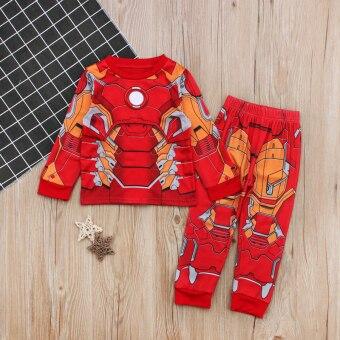 2018 Autumn Hulk Pajamas For Boys Super Hero Pajamas Pants Batman Iron Man Tracksuit Spiderman Batman Pajamas Suits Sleepwear