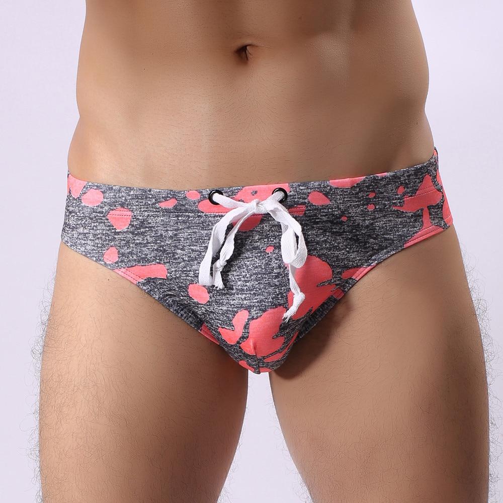 summer swimwear sexy mens swim briefs Men's shorts low Waist Swimsuits Underwear Sports Bathing suit beachwear Bikini T0006