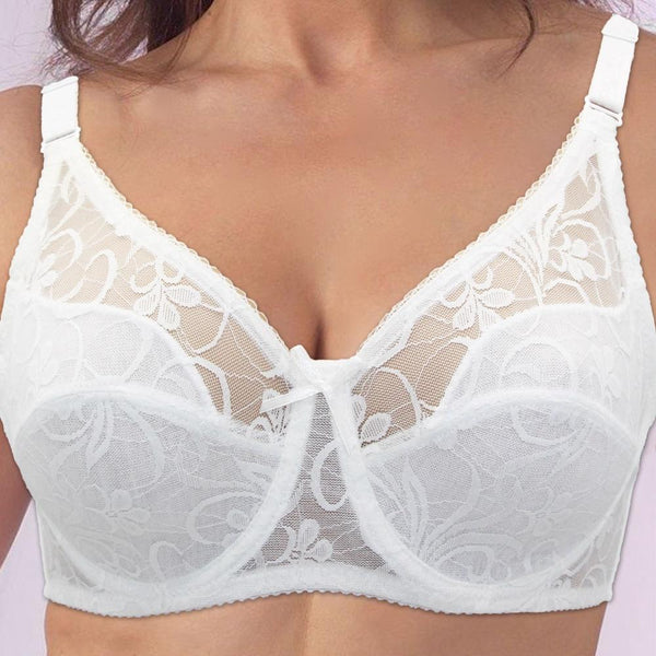 New 2018 Sexy Lace Women Bra Plus Size B C D Big Size Bralette Ultrathin Lace Brassiere Underwire Bras For Women Underwear BH