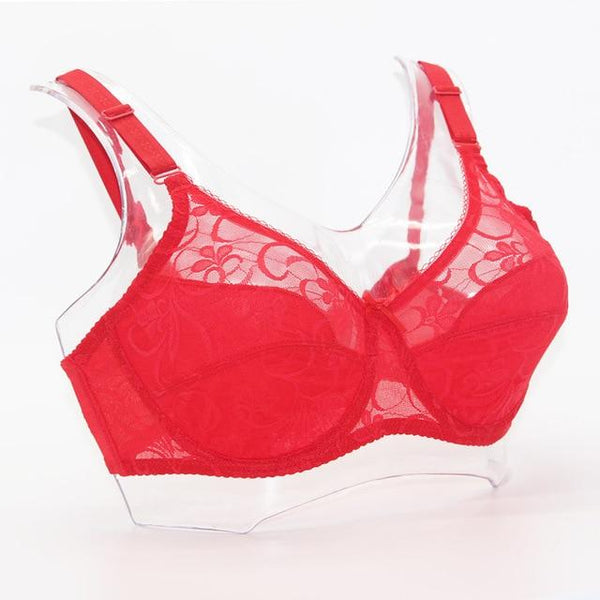 New 2018 Sexy Lace Women Bra Plus Size B C D Big Size Bralette Ultrathin Lace Brassiere Underwire Bras For Women Underwear BH